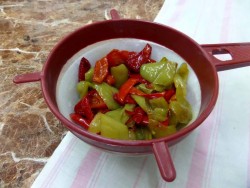 Салат из сушеных баклажан и болгарского перца