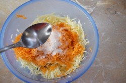 название картинки Салат из свежей моркови с капустой и уксусом