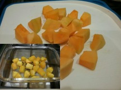 Салат из тыквы с апельсинами