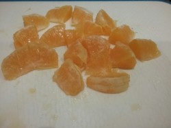 Салат из тыквы с апельсинами