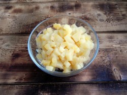 Салат из вареных овощей  без майонеза