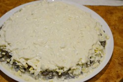 Салат Изабелла с курицей и корейской морковкой