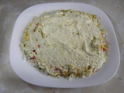 название картинки Салат Изумрудная россыпь с киви и курицей