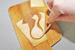 Салат Жар-птица опятами и курицей