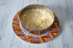 Салат Желтый одуванчик с кукурузой