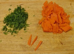 Салат Каллы с курицей и ананасами