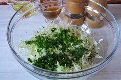 название картинки Салат капуста с уксусом и маслом