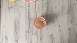 Салат коктейль с сыром