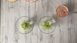 Салат коктейль с сыром