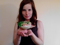 Салат: фасоль, сухарики, колбаса - шаг 12 Салат: фасоль, сухарики, колбаса - шаг 12