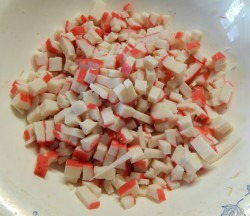 Салат королевский с крабовыми палочками