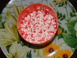 Салат королевский с крабовыми палочками