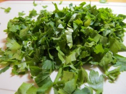 Салат Креветки грибы сыр