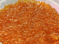 Салат креветки кальмары красная икра