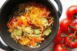 Салат Кубанский на зиму с капустой