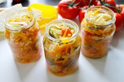 Салат Кубанский на зиму с капустой