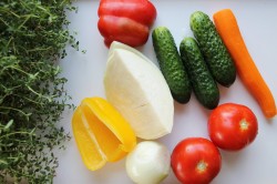 Салат Кубанский на зиму с капустой