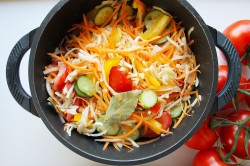 Салат Кубанский на зиму с капустой