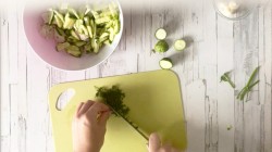 название картинки Салат курица грибы огурец