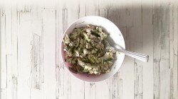 название картинки Салат курица грибы огурец