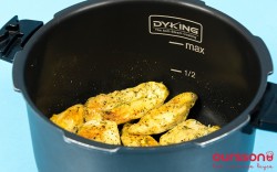 название картинки Салат курица с грибочками и яблоком