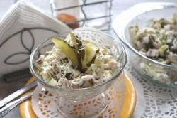 название картинки Салат с курицей, огурцом, яйцом и сыром