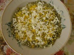 название картинки Салат курица, соленые огурцы, майонез