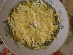 название картинки Салат курица, соленые огурцы, майонез