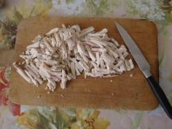 название картинки Салат курица, соленые огурцы, майонез