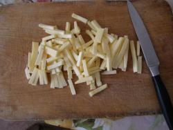 название картинки Салат курица, соленые огурцы, майонез