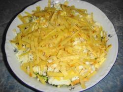 название картинки Салат Курортный с яичными блинами