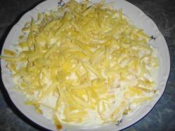 название картинки Салат Курортный с яичными блинами