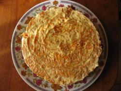 Салат лисья шубка с грибами и копчёным сыром