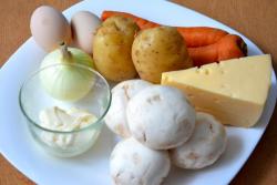 название картинки Новогодний салат Лошадь