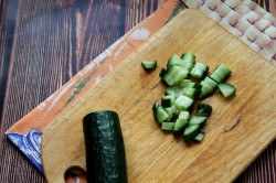 название картинки Салат с рассольным сыром