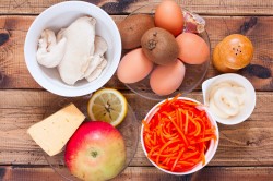 Салат Малахитовый браслет с киви