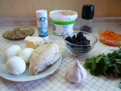 название картинки Салат Марсель с черносливом