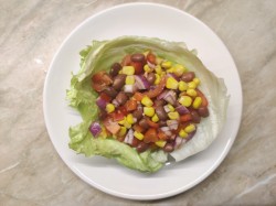 Салат Мексиканский с курицей и болгарским перцем