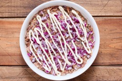 Салат мимоза с сайрой классический на праздник