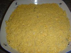 Салат Мимоза с сардиной и сыром