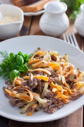 название картинки Салат Министерский классический