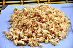 Салат из свеклы с чесноком и сыром Монгольская горка