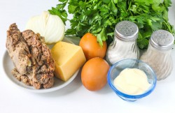 название картинки Салат Мужские грезы с говядиной