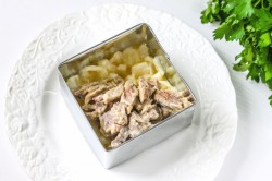 название картинки Салат Мужские грезы с говядиной