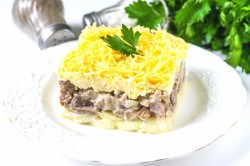 название картинки Салат Мужские грезы с говядиной