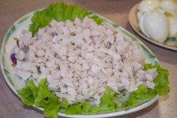 Салат Мужской каприз с курицей
