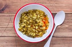 Салат мясной классический