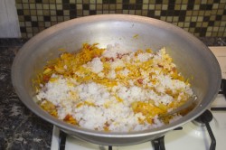 Салат на зиму с рисом и овощами