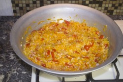 Салат на зиму с рисом и овощами