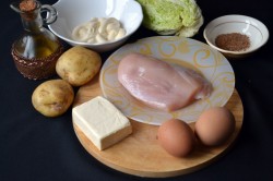 название картинки Салат Невеста с курицей